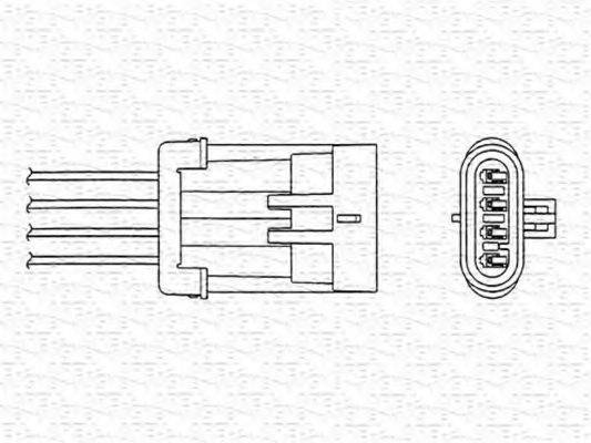 MAGNETI MARELLI 460001893010 Лямбда-зонд